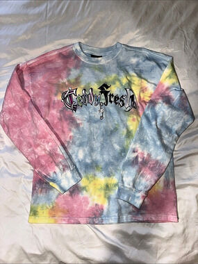 Teddy Fresh Tie-Dye Long Sleeve Size XS